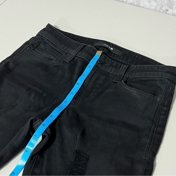 joe's Jeans Women's Finn Skinny Ankle Jean in Braelyn Distressed Raw Hem - Picture 10 of 12